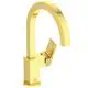 IS-Waschischarmatur-Extra-Ausld-190mm-h-Auslauf-o-Ablgarn-Brushed-Gold-BD505A2 gallery number 3